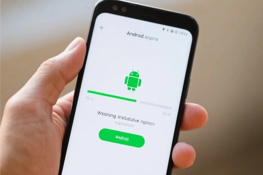 安卓手机正在安装意昂4App