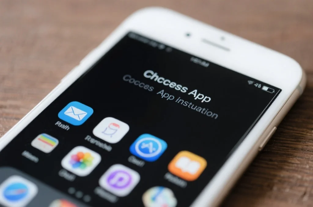 意昂4App成功安装并运行的智能手机界面